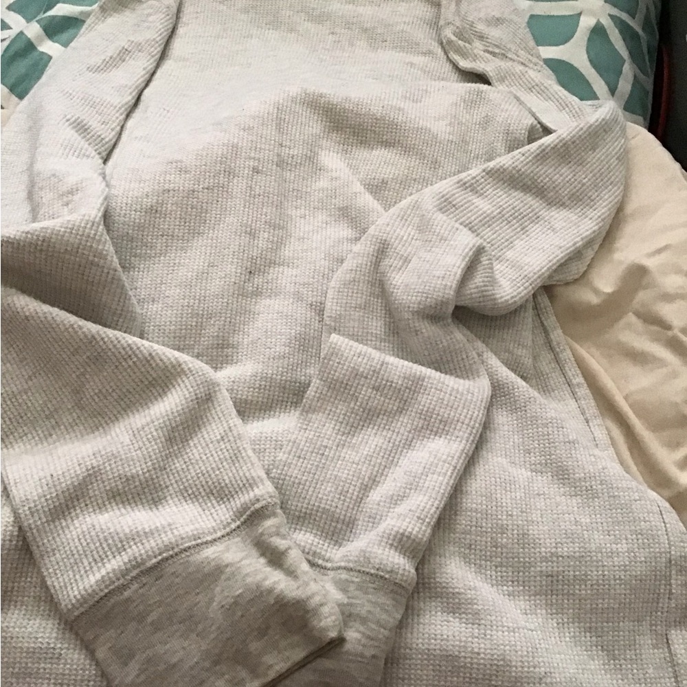 Old Navy crew neck long sleeve waffle tee